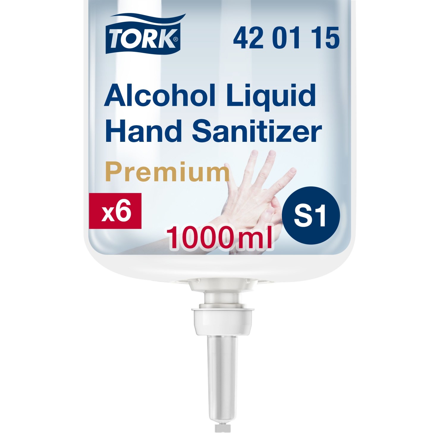 Tork Vloeibare Alcohol voor Handdesinfectie – Transparant – vervallen
