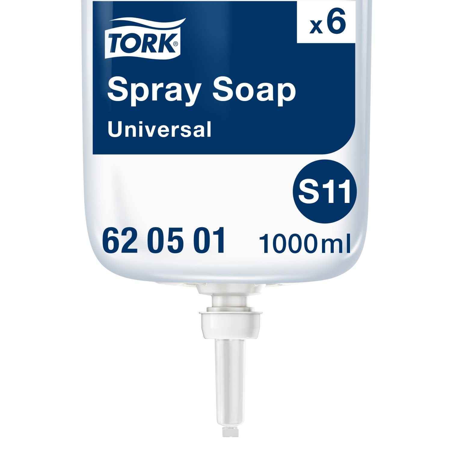 Tork Mild Spray Zeep – Transparant – Geparfumeerd
