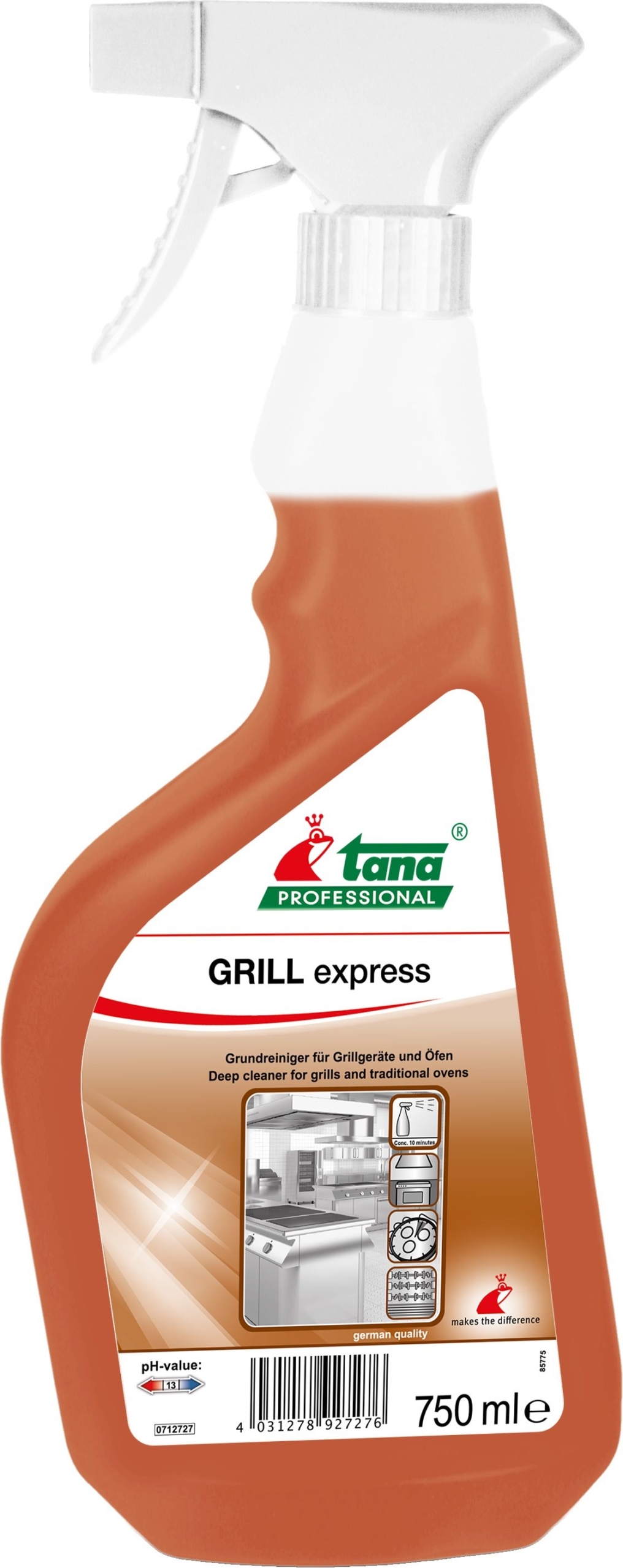 GRILL express – Krachtige ontvetter tbv grill/oven – 750ml