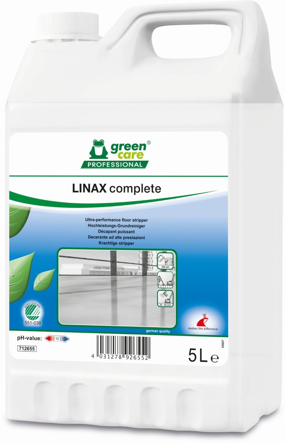 LINAX complete – Ultra krachtige vloerstripper – 5L