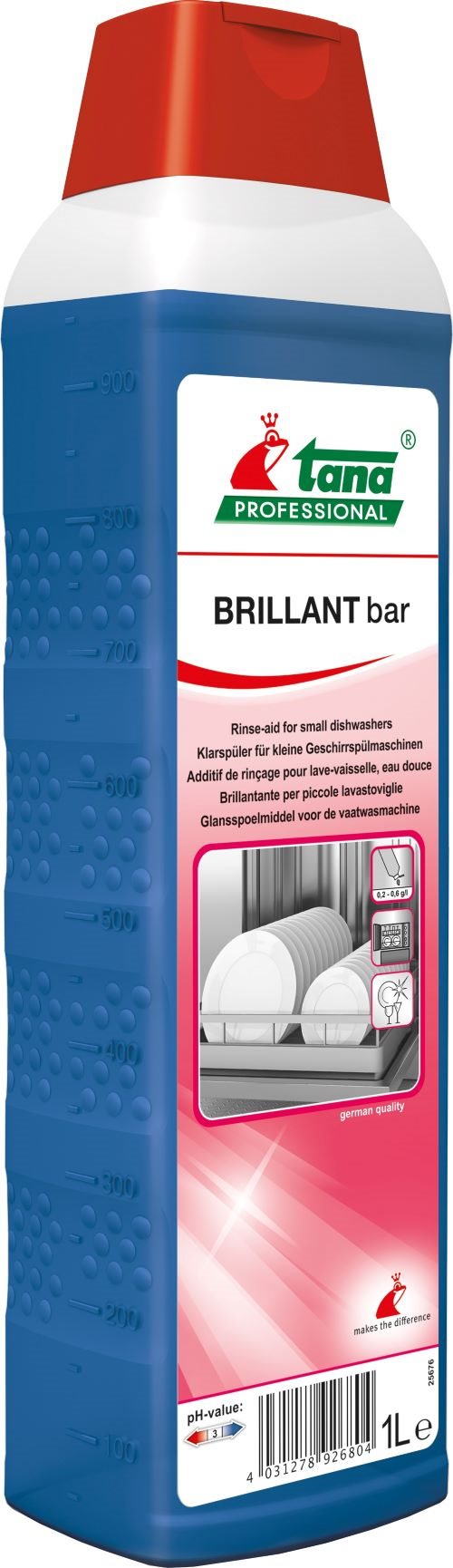 BRILLANT bar – Spoelmiddel voor vaatwassers – 1L