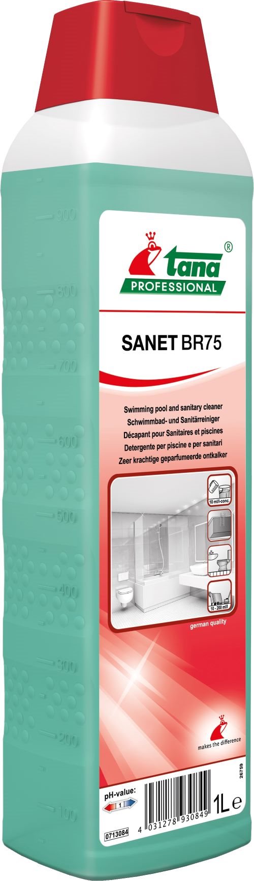 SANET BR75 – Zeer krachtige ontkalker – 1L