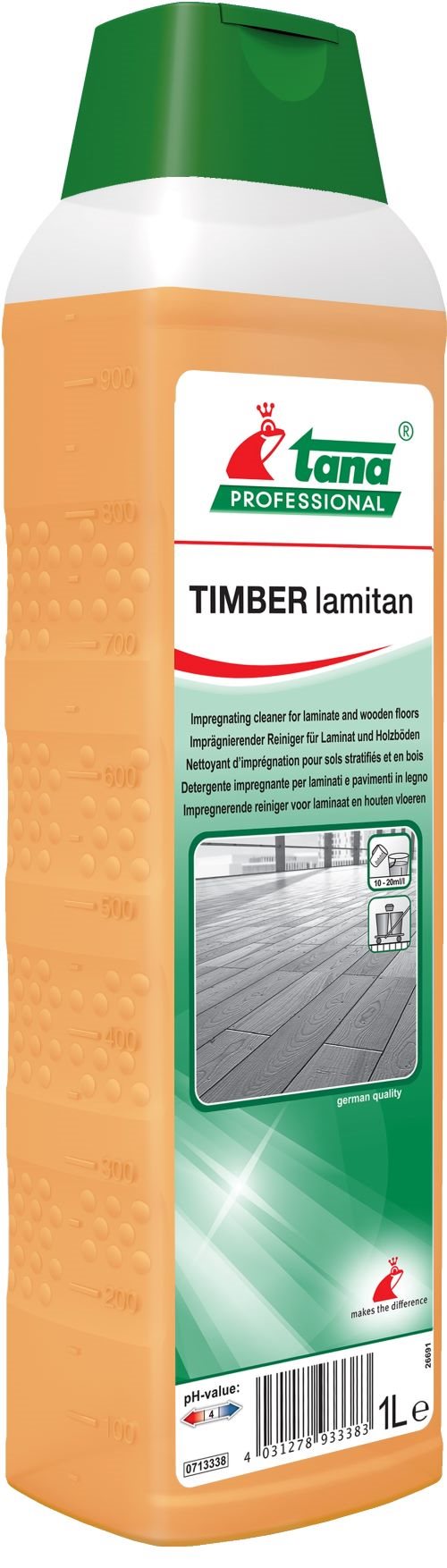 TIMBER lamitan – Impregnerend reinigingsmiddel – 1L