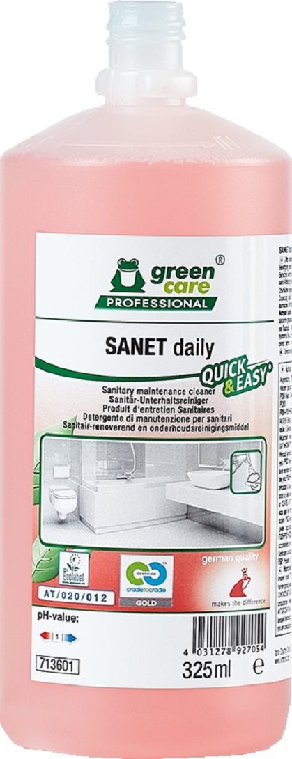 SANET daily – Dagelijkse sanitairreiniger – 325ml