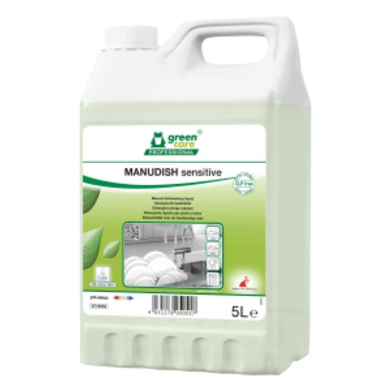 MANUDISH sensitive – krachtig hypoallergeen handafwasmiddel – 5L