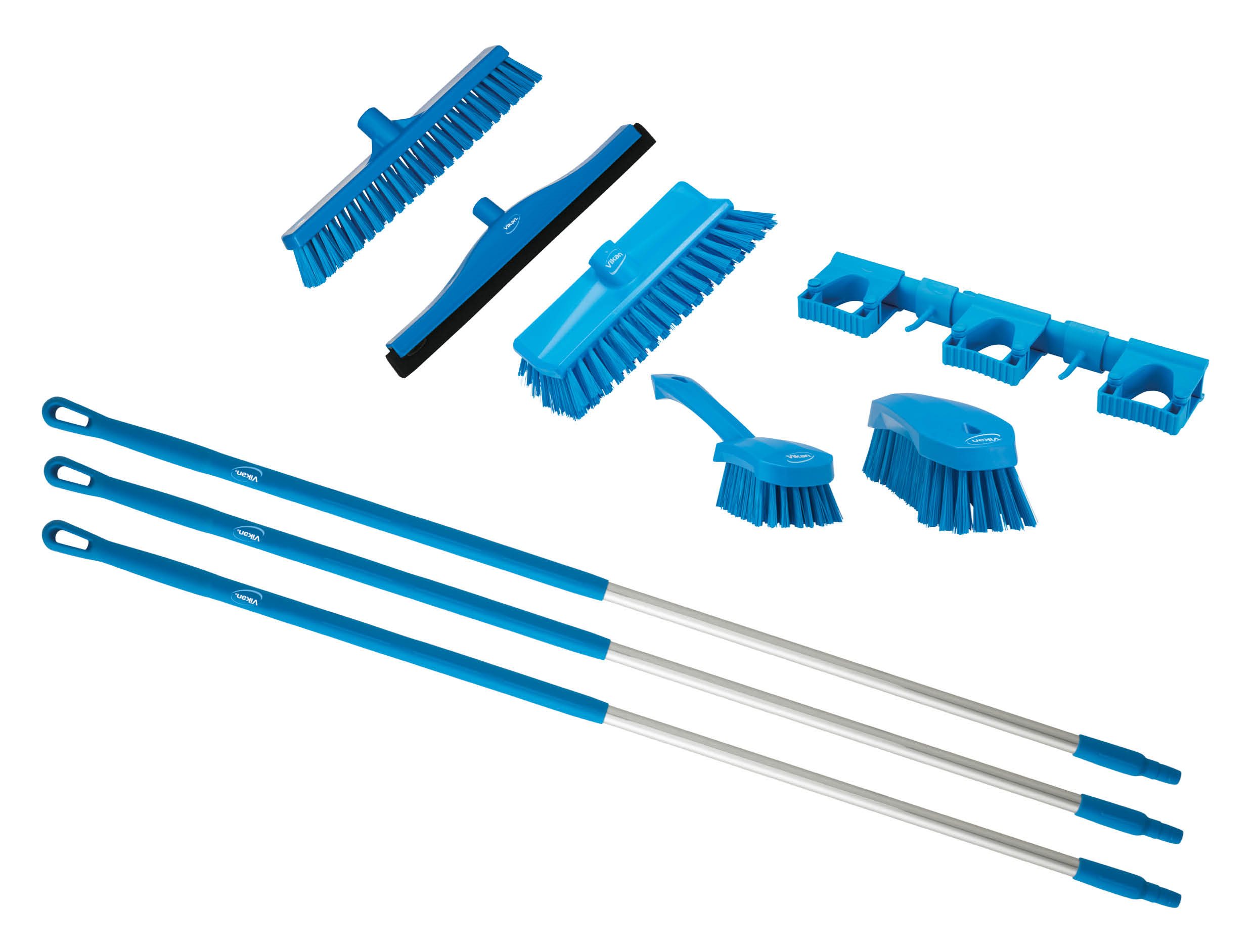 Vikan – Hygiene Horeca starter kit – 9-delig – Blauw