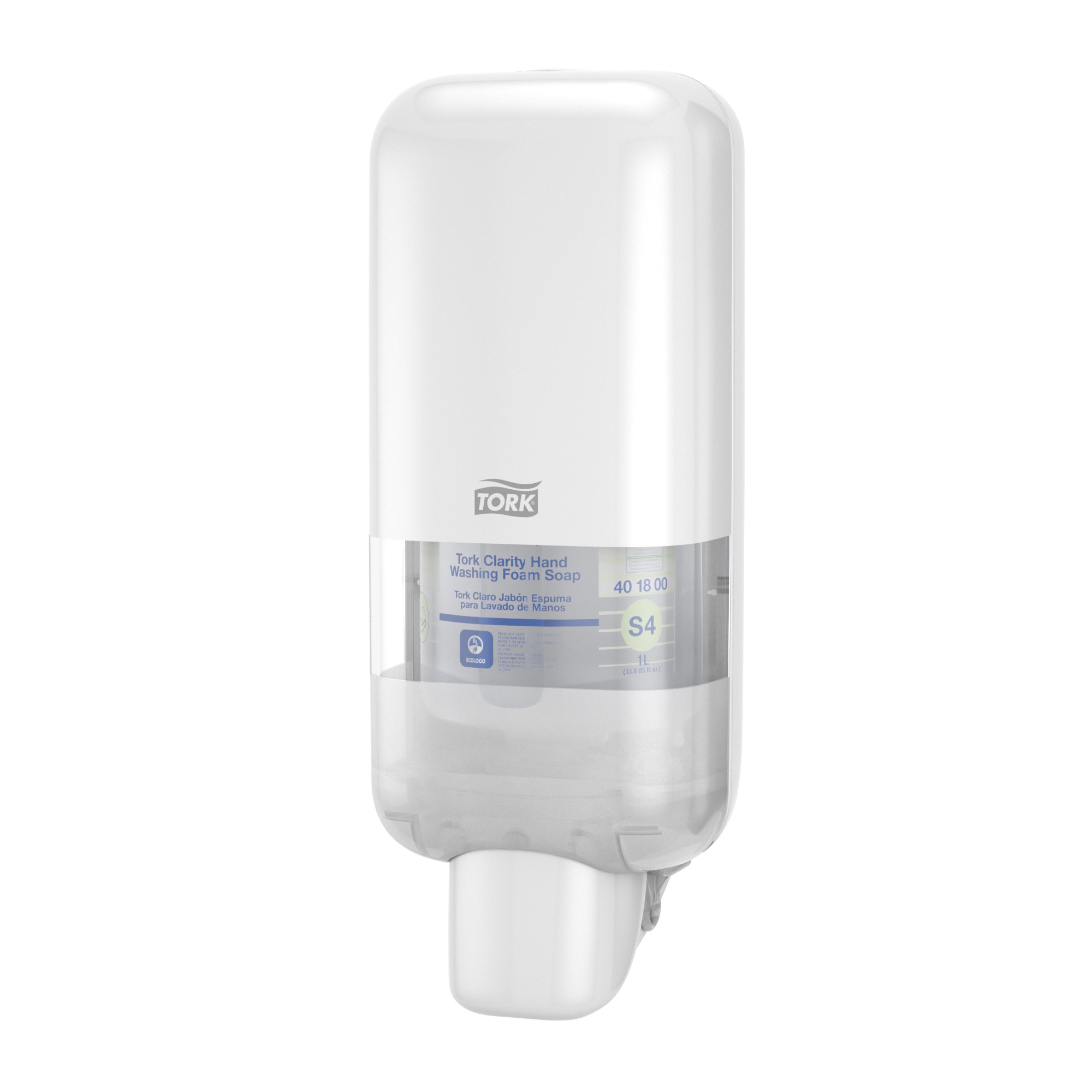 Tork Zeep en Handdesinfectie S4-Dispenser, kunststof, wit