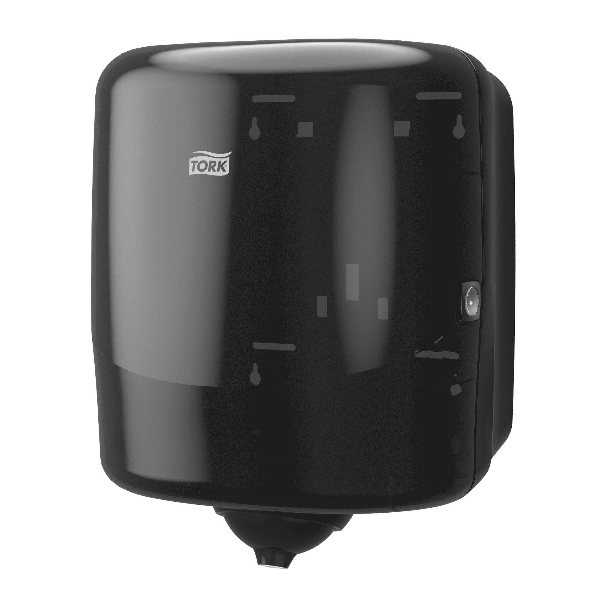 Tork Reflex™ Vel-Voor-Vel Centerfeed Dispenser, zwart, kunststof, Performance-Line, p/st