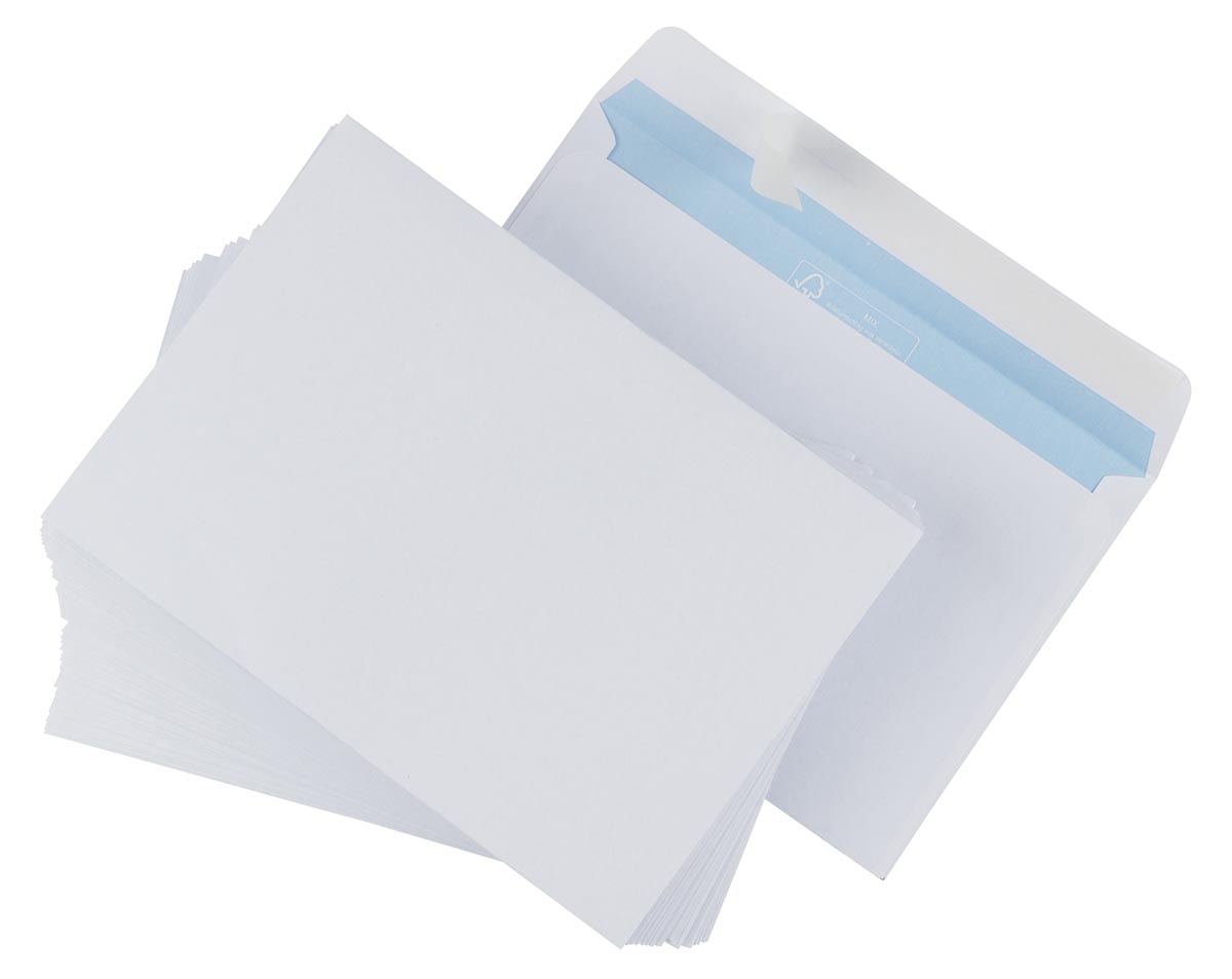 Gallery enveloppen ft 114 x 162 mm, stripsluiting, pak van 50 stuks - Afbeelding 2