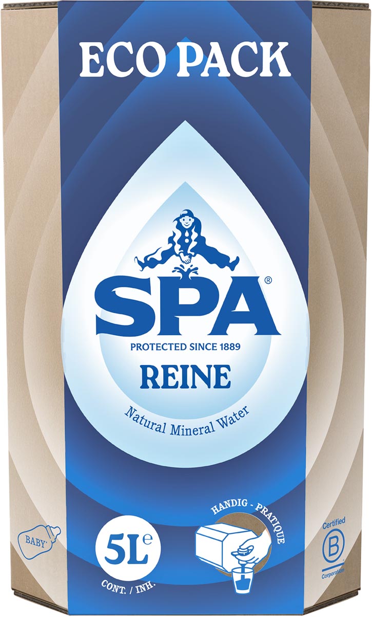 Spa Reine, niet-bruisend, eco pack van 5 l
