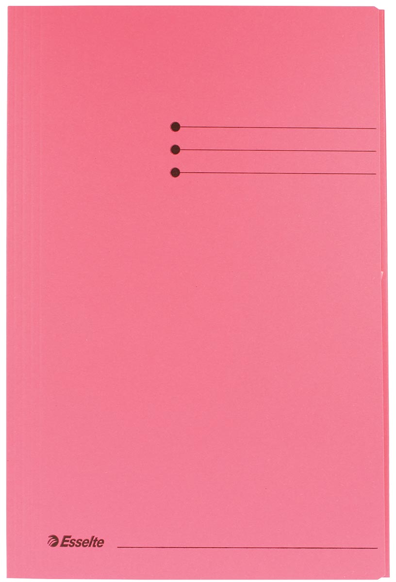 Esselte dossiermap roze, ft folio