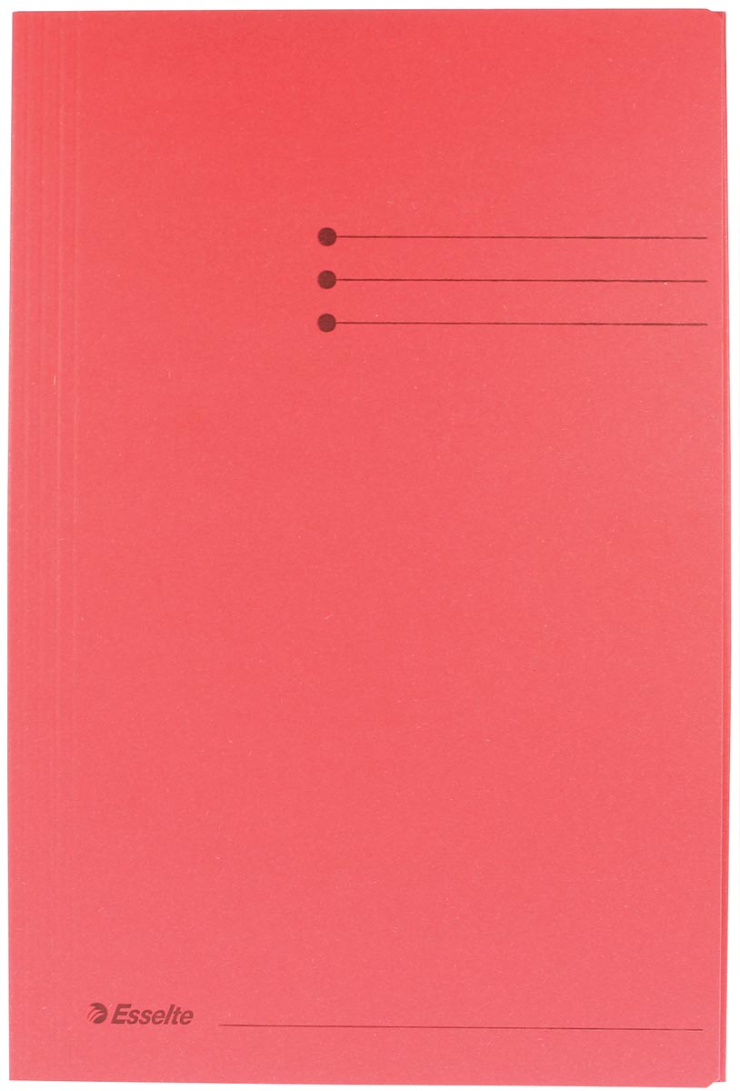 Esselte dossiermap rood, ft folio