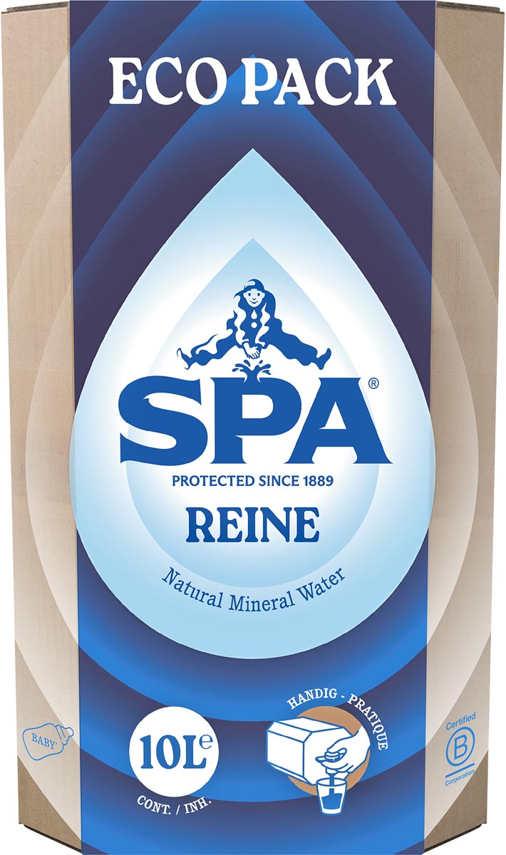 Spa Reine, niet-bruisend, eco pack van 10 l