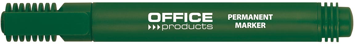 OFFICE products permanent marker 1-3 mm, rond, groen