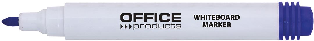 OFFICE products whiteboard marker 1-3 mm, rond, blauw
