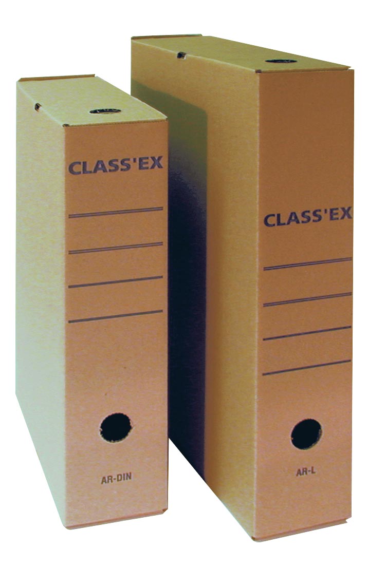 Class’ex archiefdoos,voor ft A4, binnenft: 34,5 x 25,1 cm