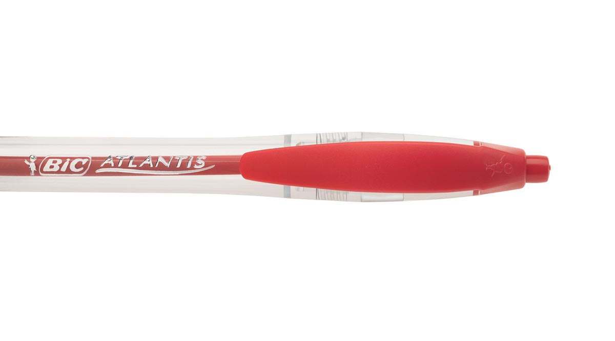 Bic balpen Atlantis Classic rood - Afbeelding 4