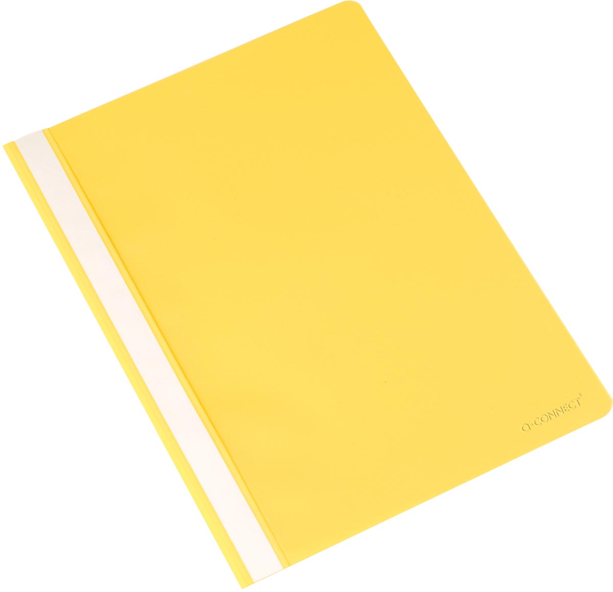 Q-CONNECT snelhechtmap, A4, geel