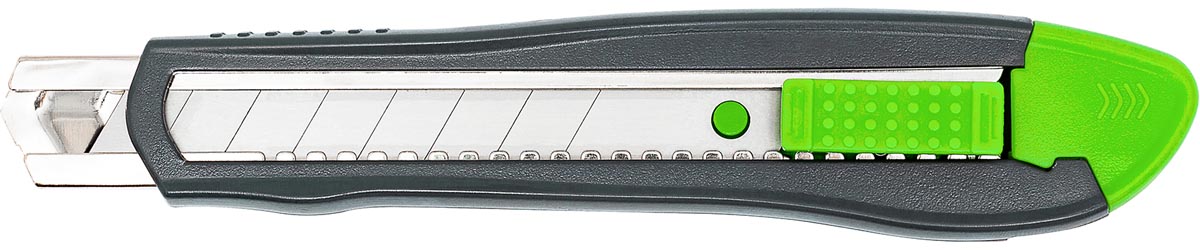Q-CONNECT Heavy Duty cutter, zwart/groen - Afbeelding 2