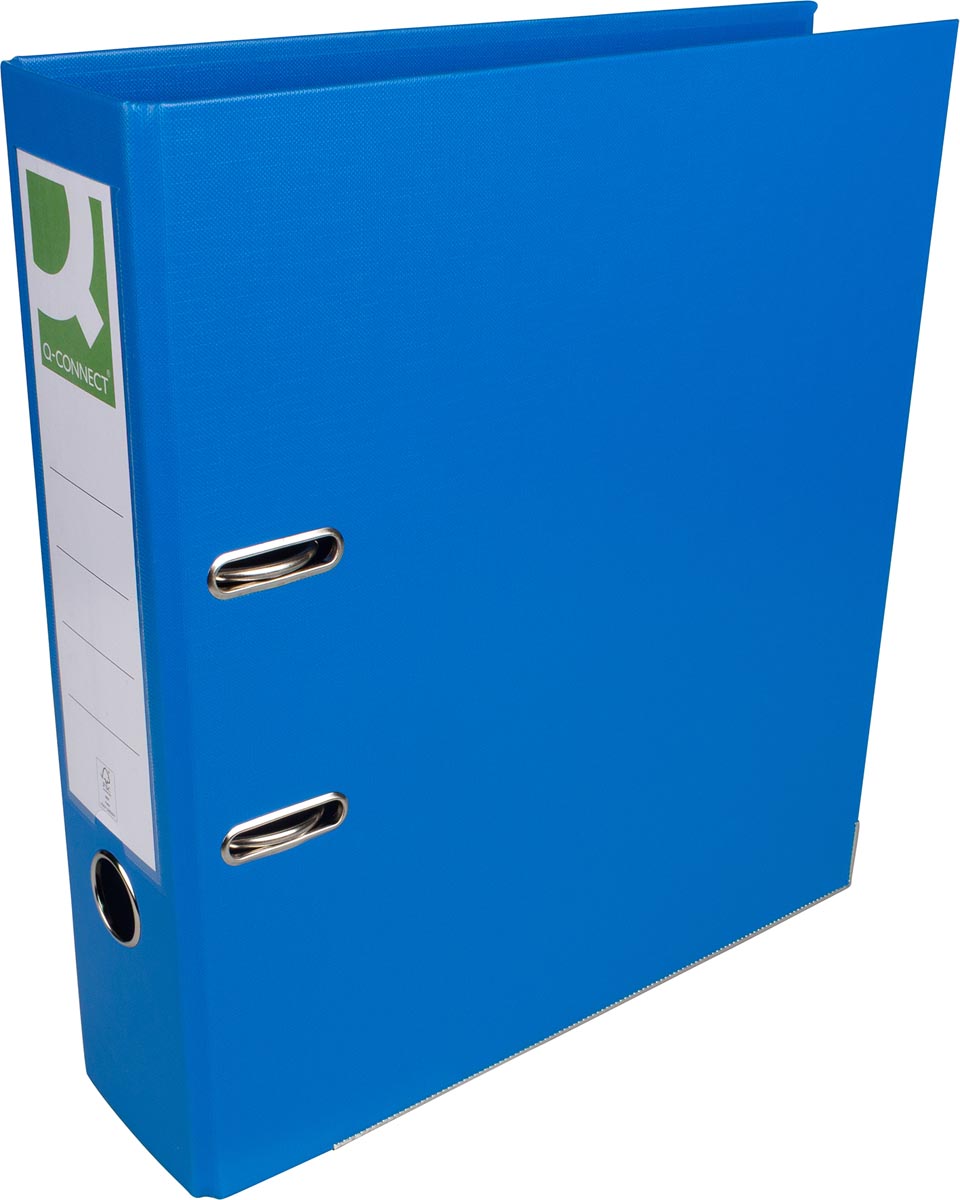 Q-CONNECT ordner, voor ft A4, volledig uit PP, rug van 8 cm, blauw