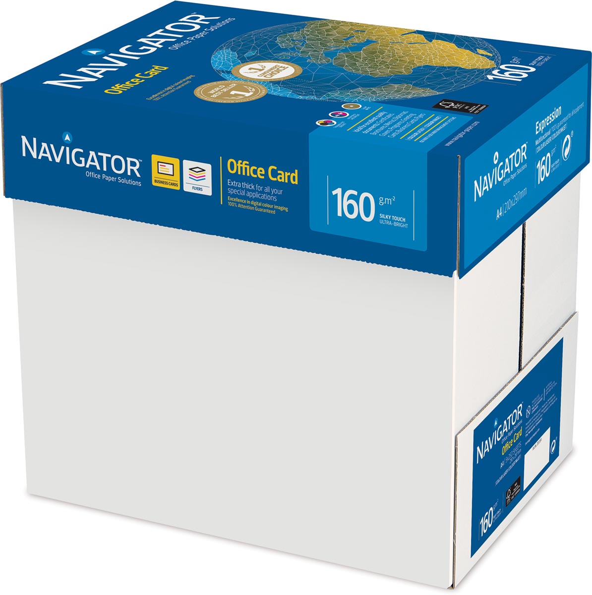 Navigator Office Card presentatiepapier ft A4, 160 g, pak van 250 vel - Afbeelding 3