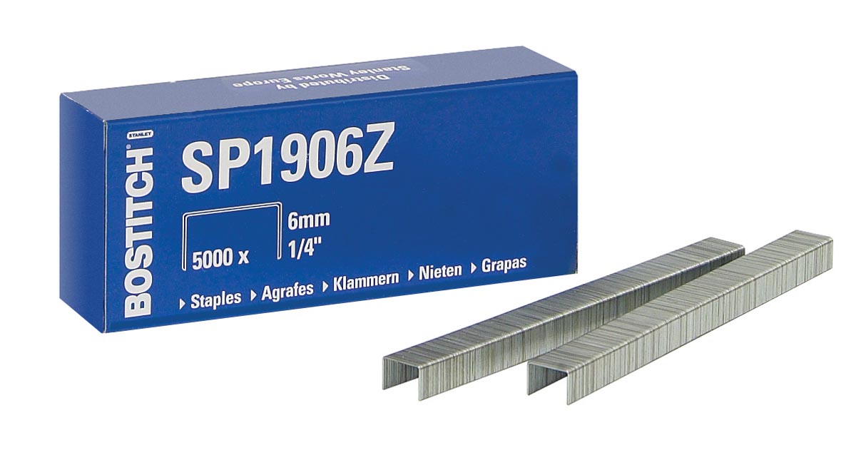 Bostitch nietjes SP1906E (6 mm), voor P3