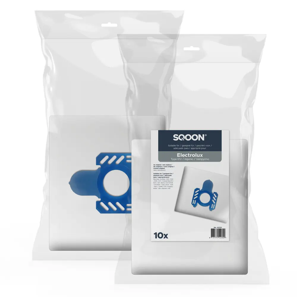 SQOON Stofzuigerzakken geschikt voor Electrolux gr.5 Xio E53