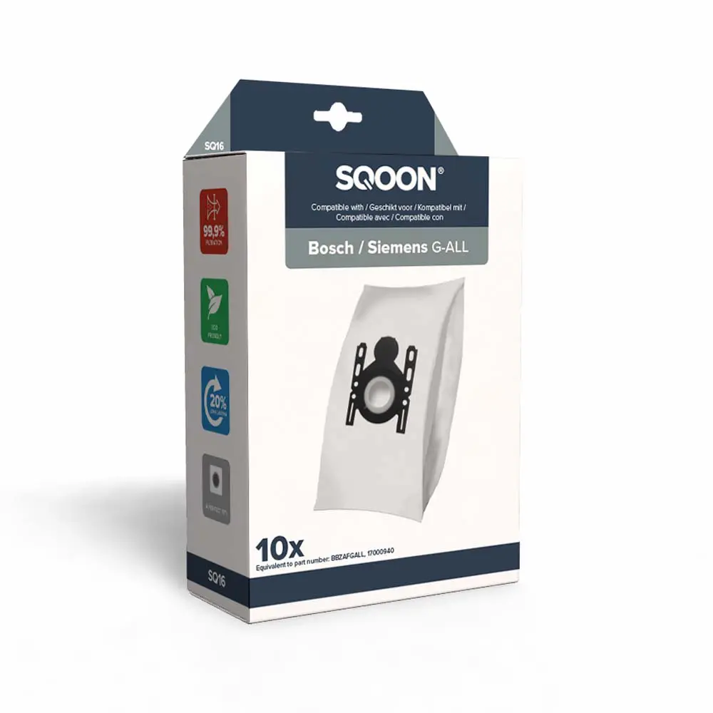 SQOON Stofzuigerzakken geschikt voor Bosch/Siemens G-All