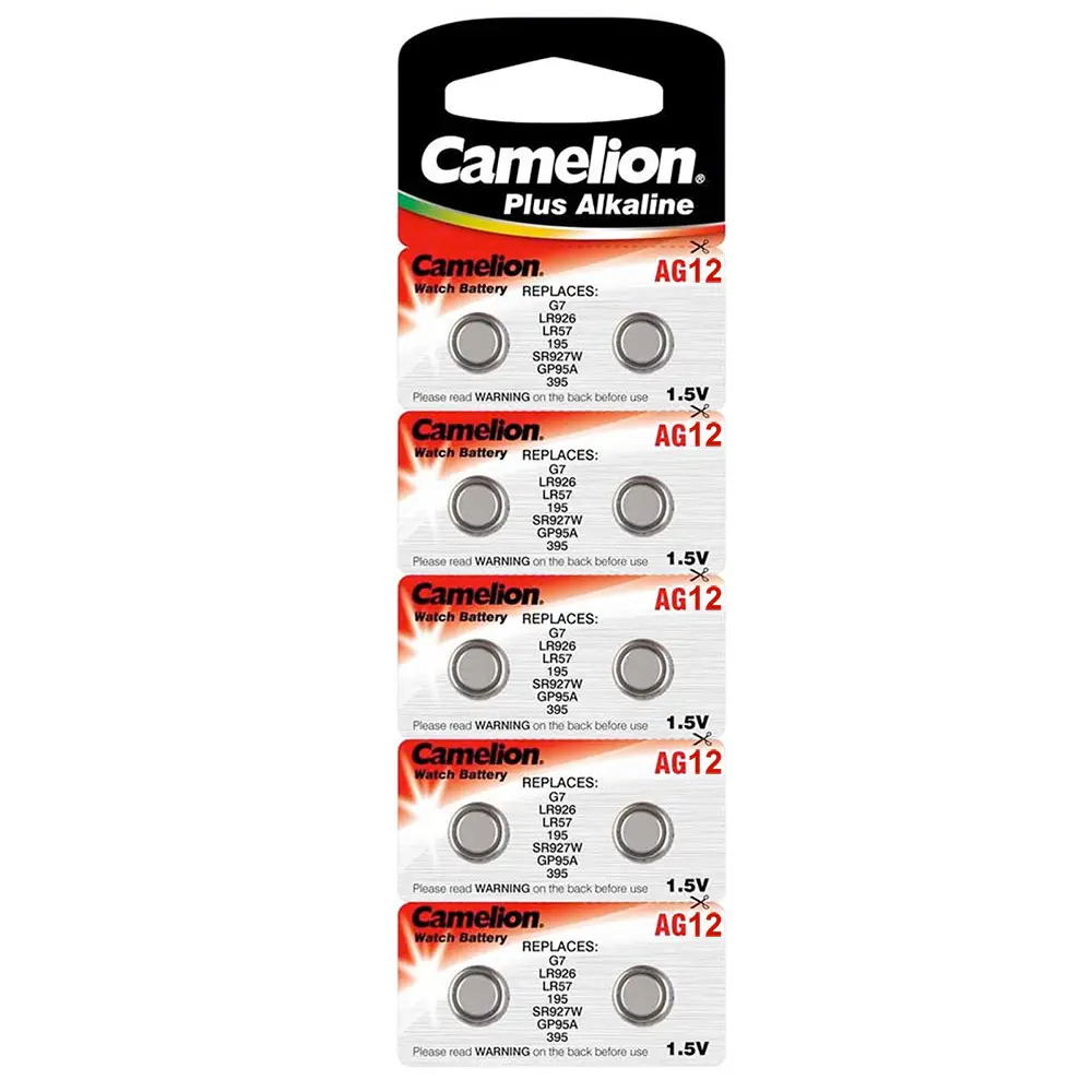 Camelion Alkaline LR43/AG12 1,5V blister (1st)