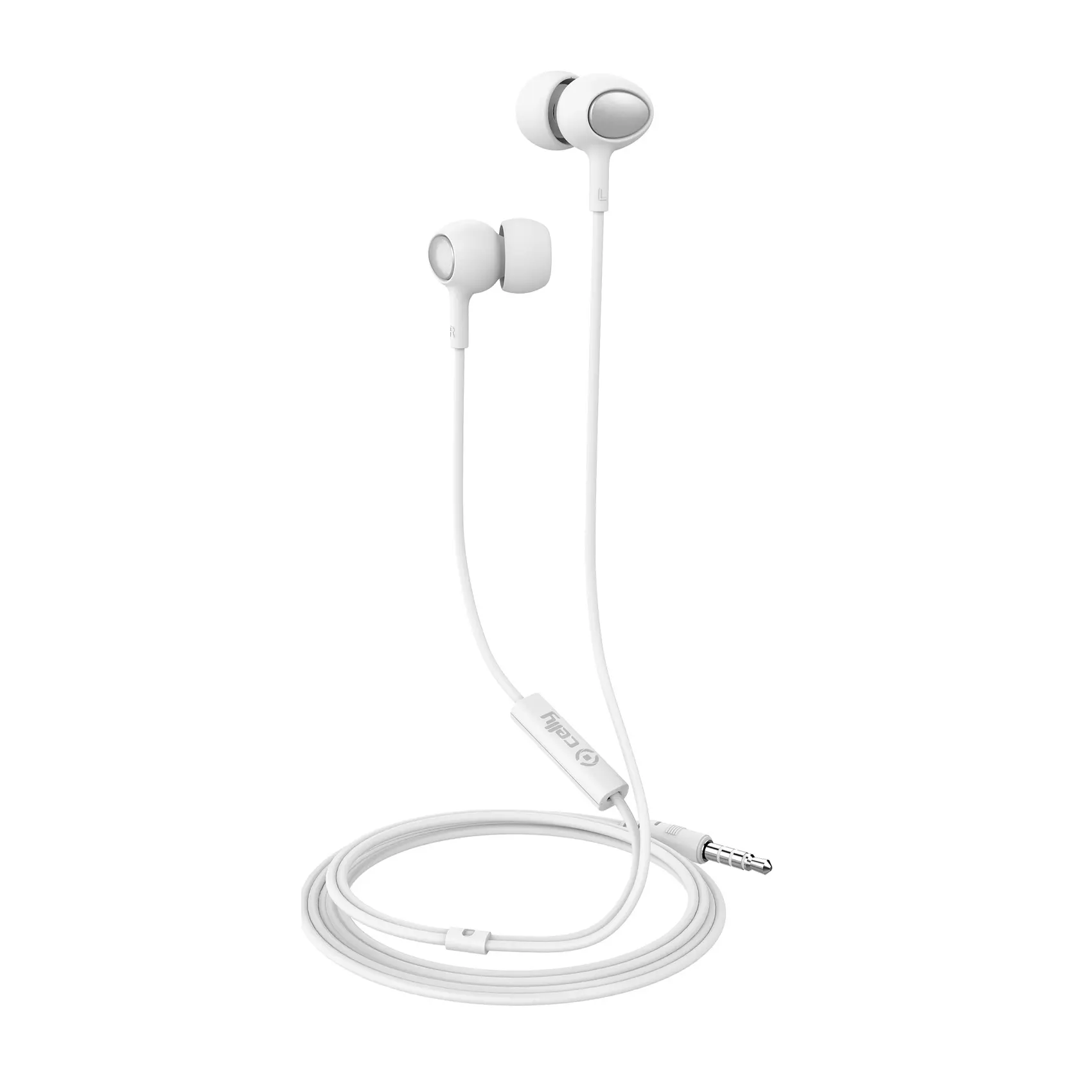 Stereo Oordopjes 3,5mm Wit
