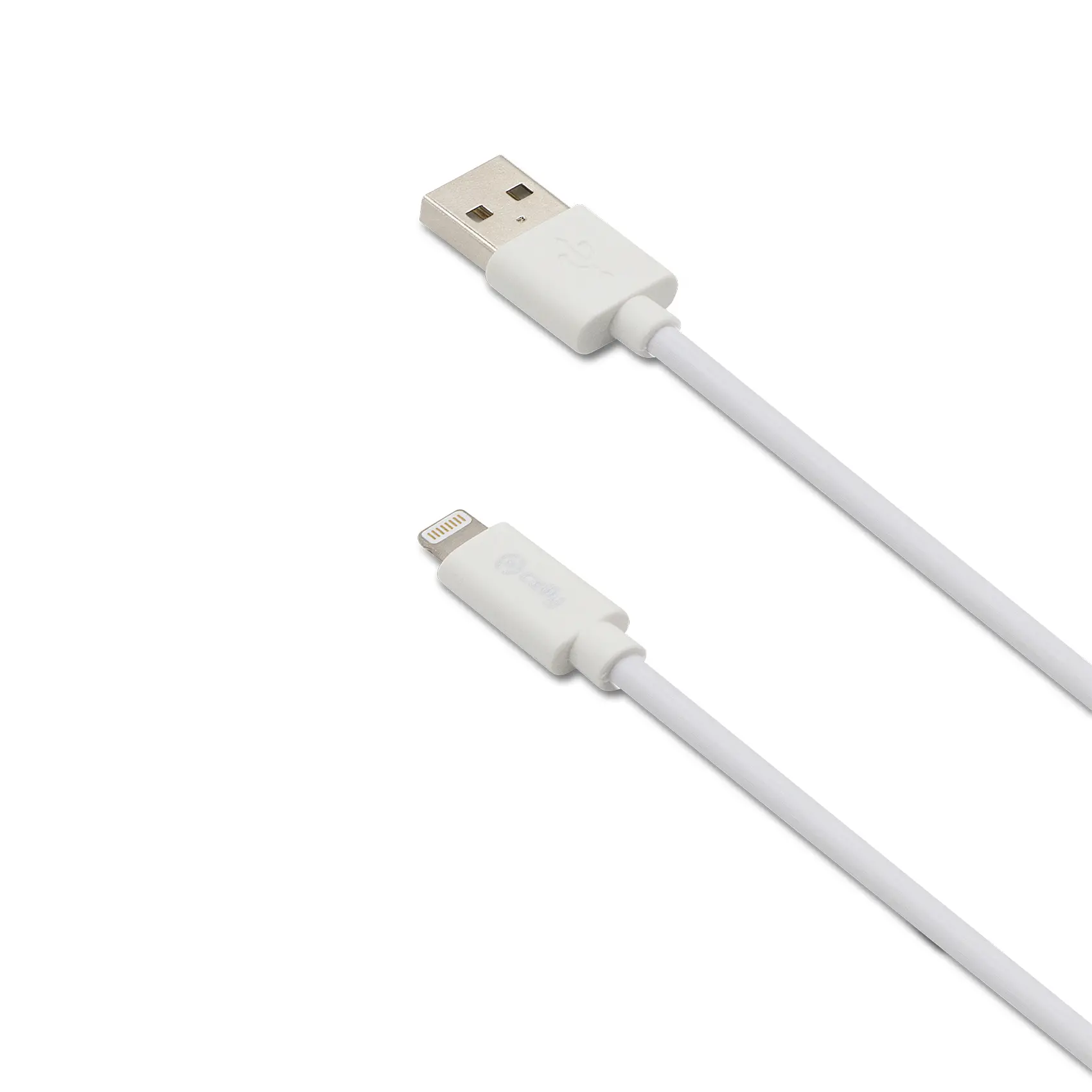 Data-/laadkabel Apple 8-pins MFI 3m wit