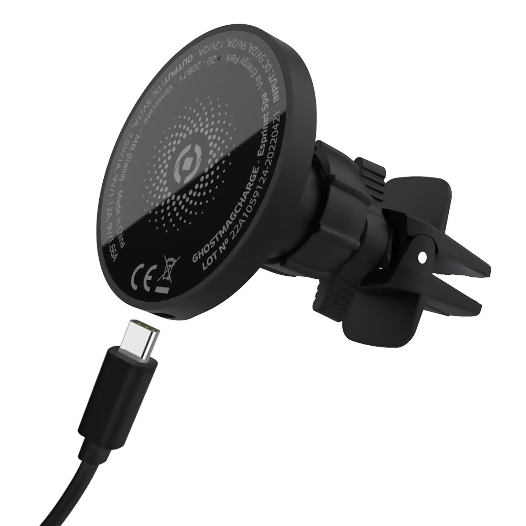 Telefoonhouder MagSafe magnetisch ventilatierooster 15W laden