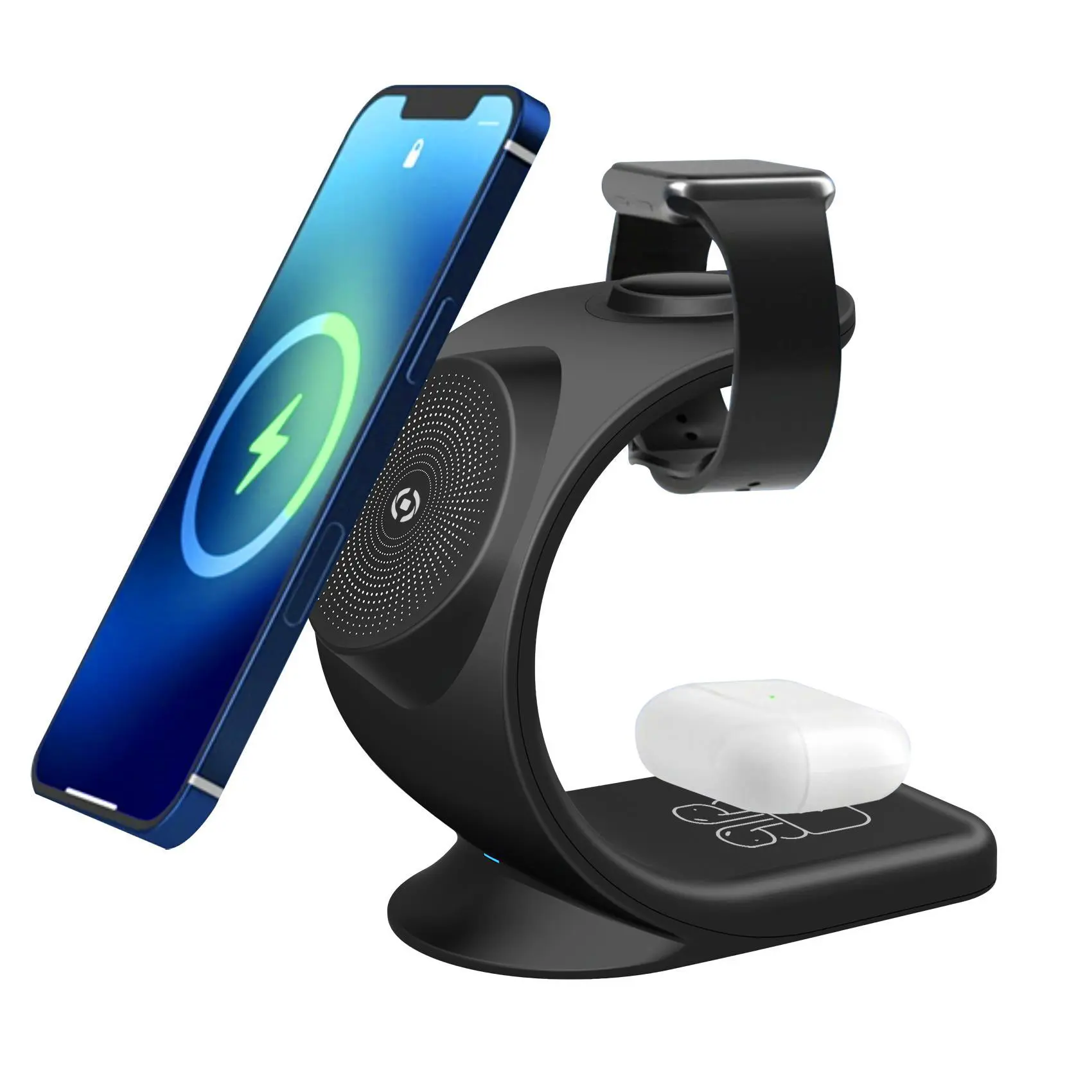 Draadloze lader 3 in 1 MagSafe iPhone/Airpods/Apple Watch