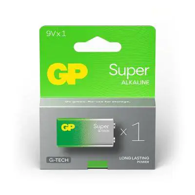 GP Alkaline Super E 9V 1 stuk