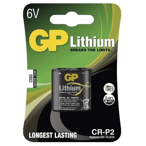 CRP2 batterij GP Lithium 1 stuk