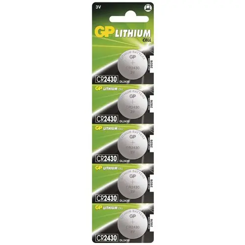 GP Lithium CR2430 blister (5st)