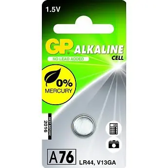 76A GP Alkaline knoopcel 1,5V 1 stuk