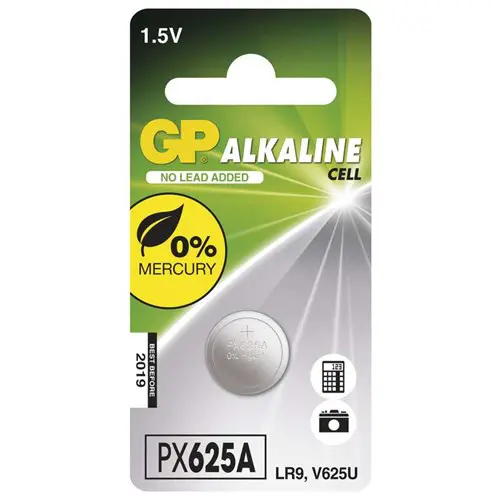 625A GP Alkaline knoopcel 1,5V 1 stuk