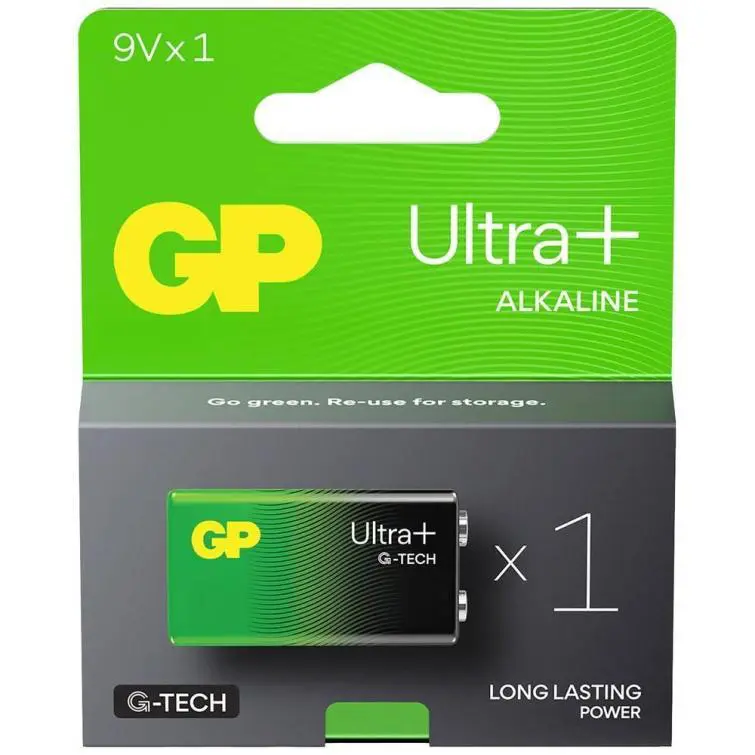 GP Alkaline Ultra Plus E 9V 1 stuk