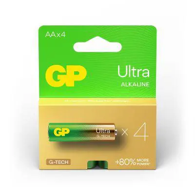 AA batterij GP Alkaline Ultra 1,5V 4 stuks