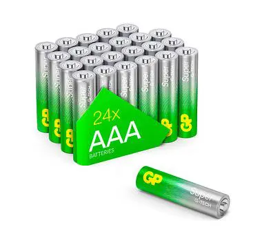 AAA batterij GP Alkaline Super 1,5V 24 stuks