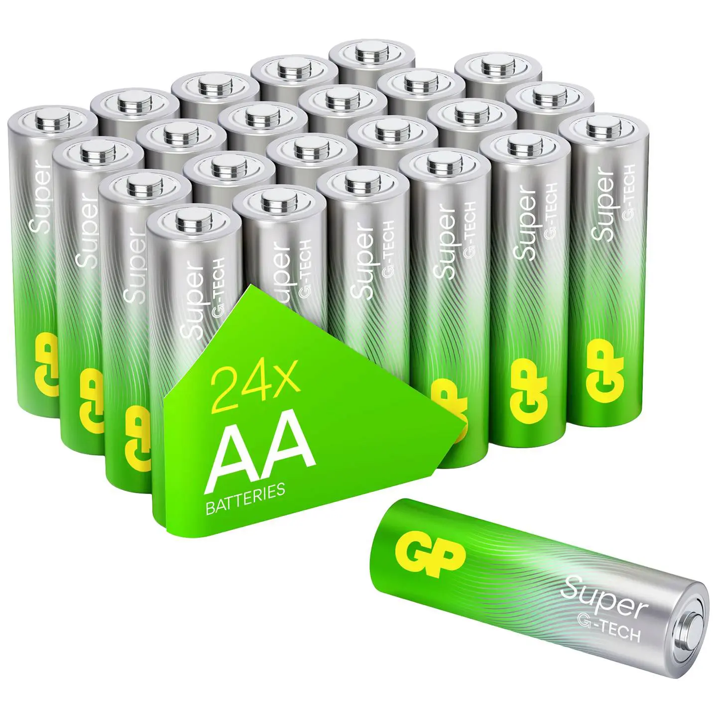 AA batterij GP Alkaline Super 1,5V 24 stuks