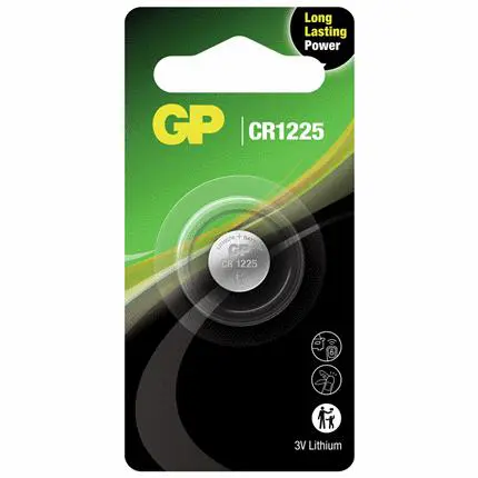 CR1225 GP Lithium knoopcel 3V 1 stuk