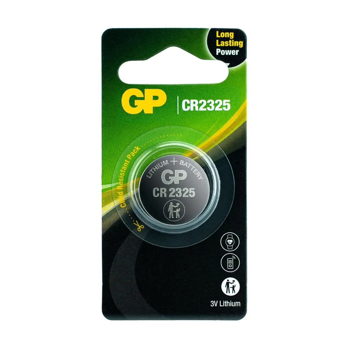 CR2325 GP Lithium knoopcel 3V 1 stuk