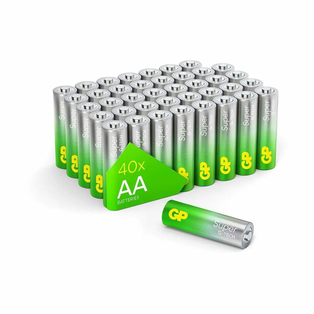 AA GP Alkaline Super 1,5V 40 stuks