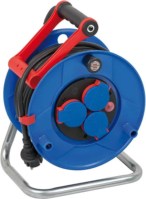 Haspel 25 meter 3-voudig 3 x 1.5mm² IP44