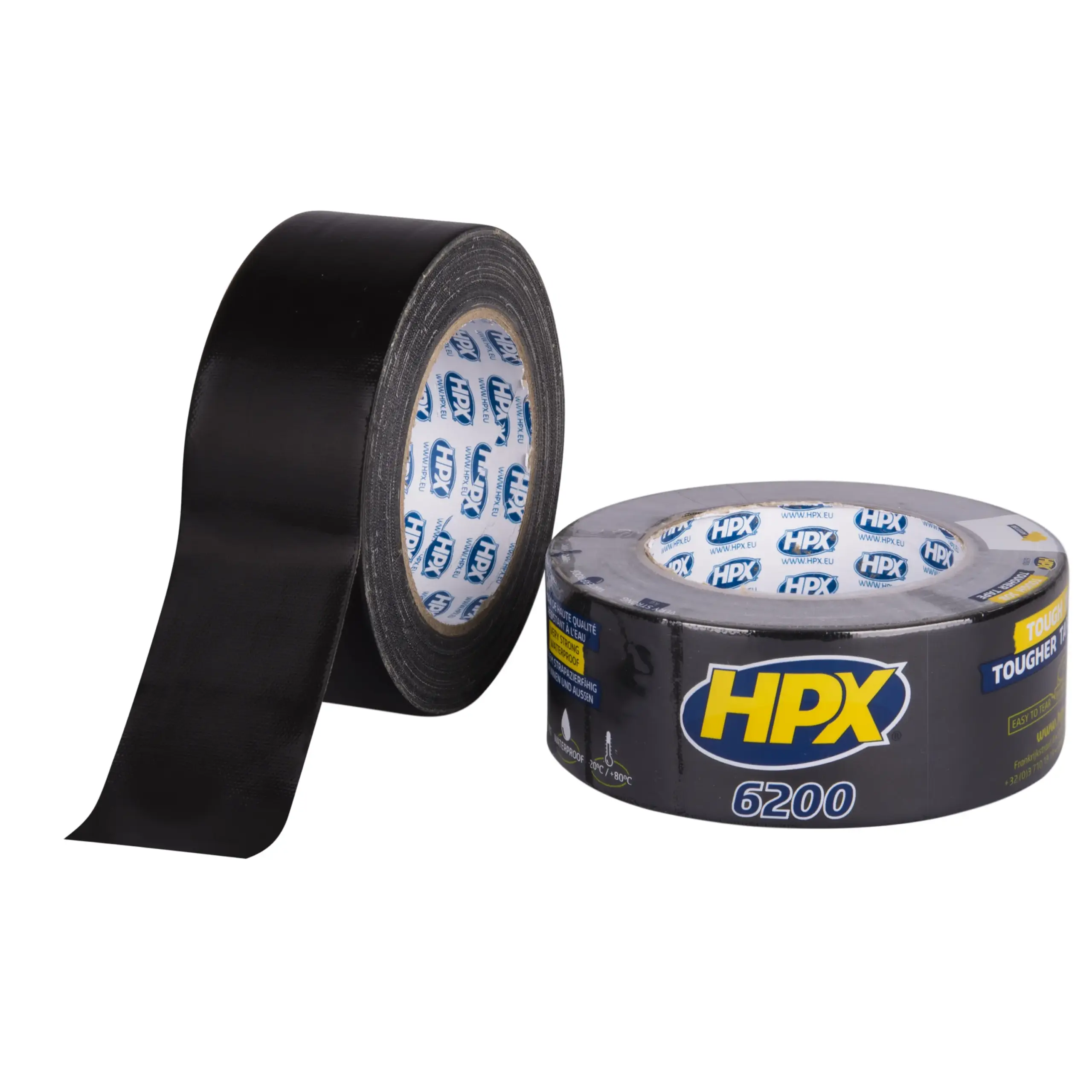 Pantsertape – zwart 48mm x 25m