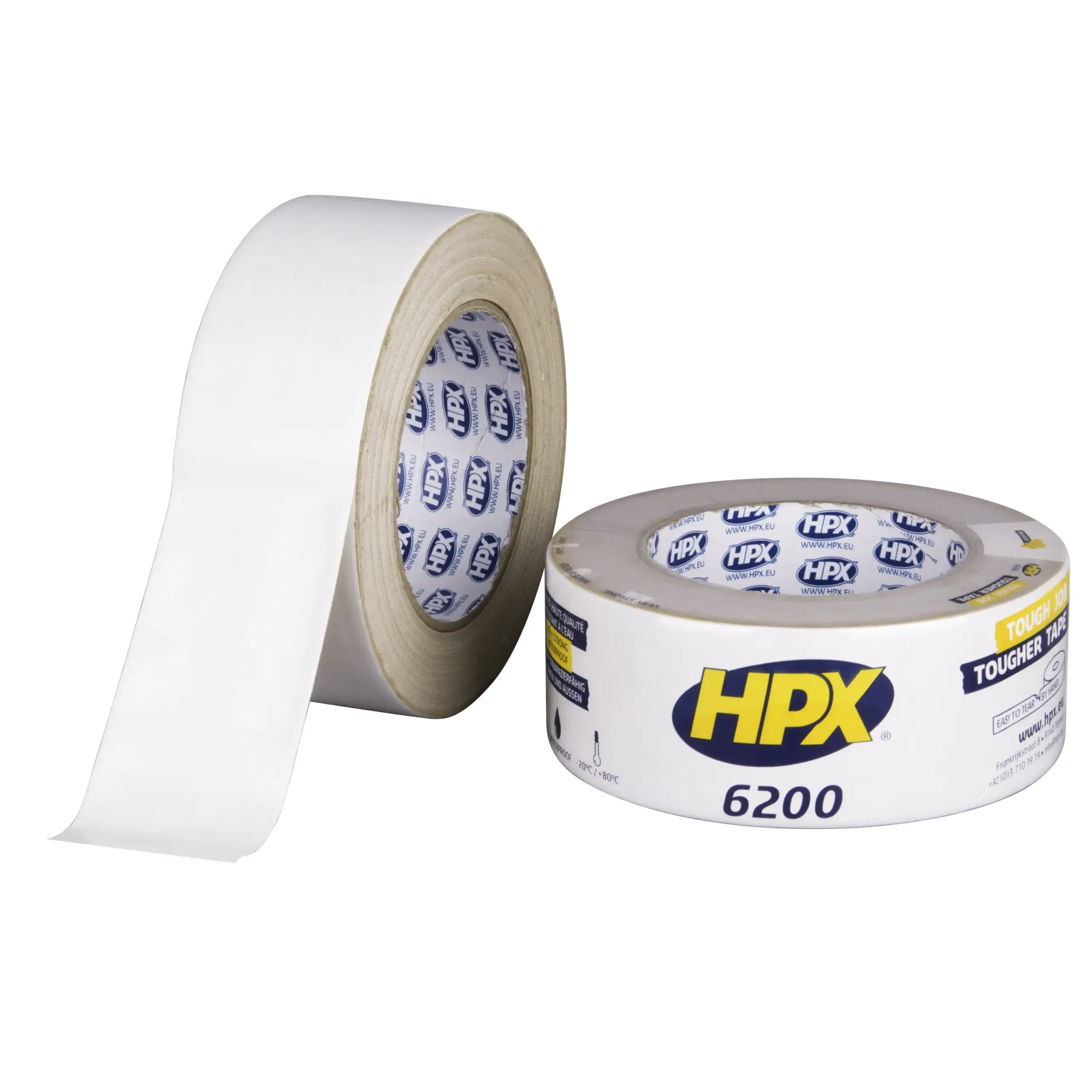 Pantsertape – wit 48mm x 25m