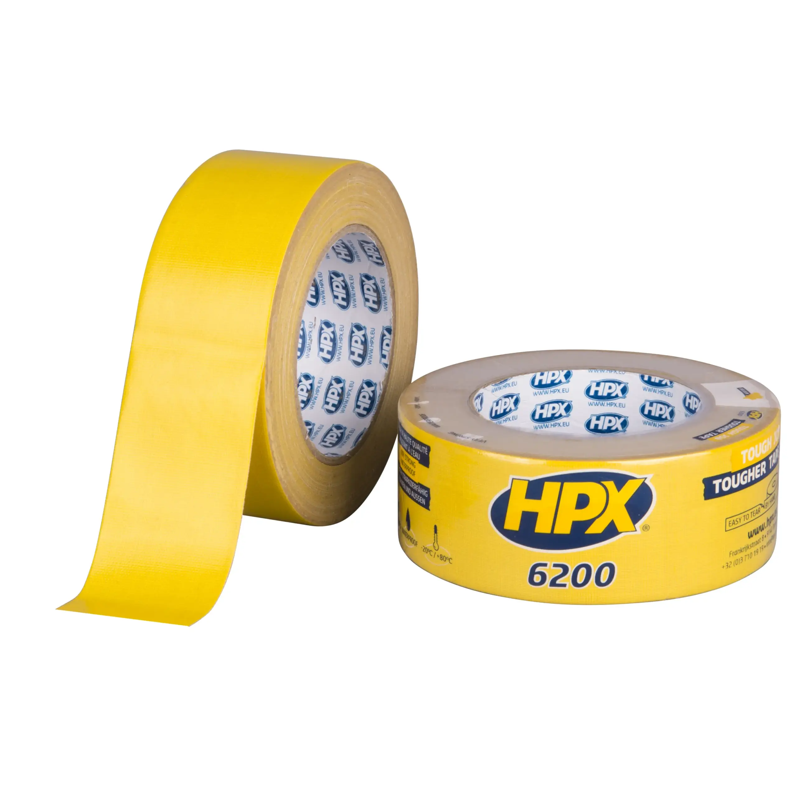 Pantsertape – geel 48mm x 25m