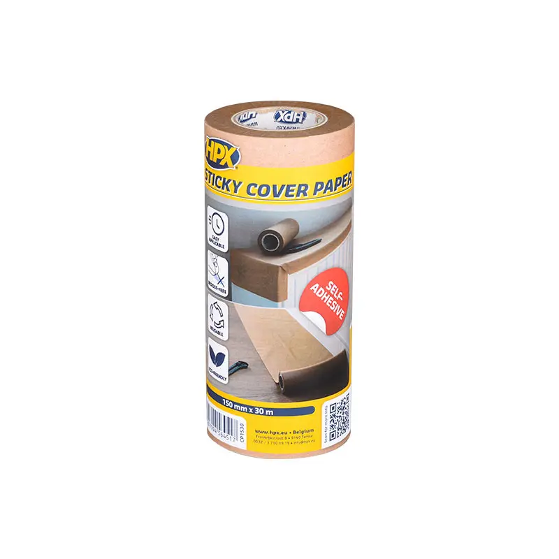 Zelfklevend afdekpapier – 148mm x 30m